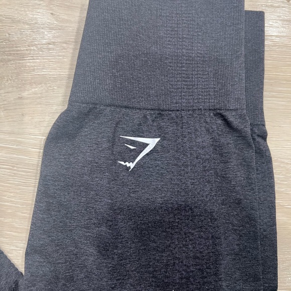Gymshark Vital Seamless Black Marl Leggings - Picture 5 of 6